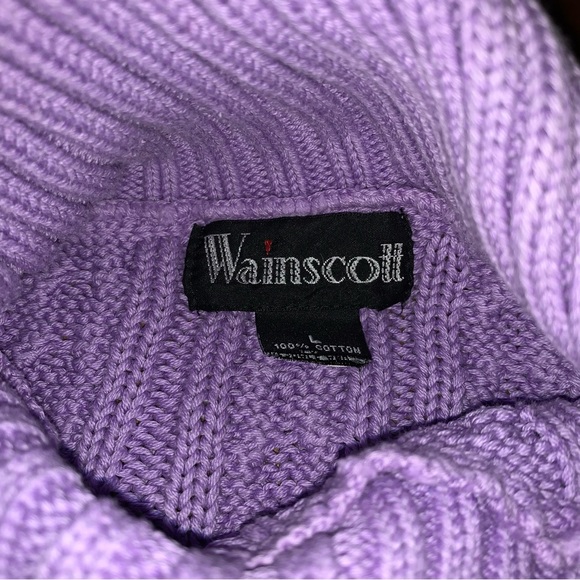 v i n t a g e :: Chunky Cotton Braided Cable Knit Sweater - Picture 5 of 9